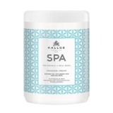 Kallos Crema Masaj Spa Profesionala 1000ml, Ulei Cocos &amp; Acid Hialuronic, Hidratare Intensiva, Anticelulita, Vergeturi