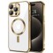 Husa pentru iPhone 15 Pro Max - Techsuit Luxury Crystal MagSafe - Gold