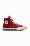 Converse teniși Chuck 70 culoarea roșu, A10523C
