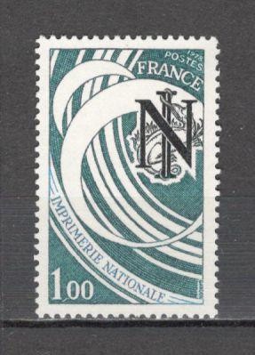 Franta.1978 Tipografia de Stat SF.888 foto