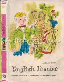 Cumpara ieftin English Reader First Part - Mariana Ratiu, Didactica si Pedagogica, 1969, Carte Engleza, Coperta Cartonata
