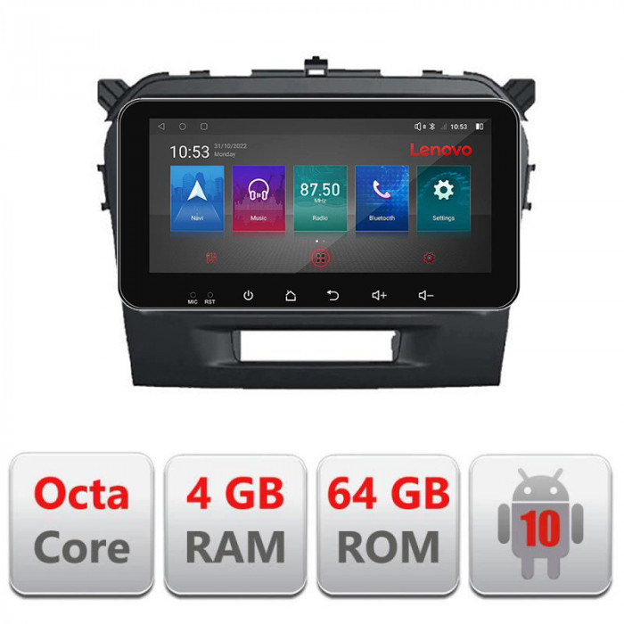 Navigatie dedicata Suzuki Grand Vitara 2016- I-2265 cu Android Internet Radio GPS Bluetooth USB CarStore Technology