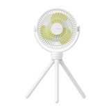 Ventilator de masa portabil premium JisuLife, alb, FA24