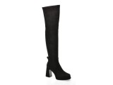 Cizme GRYXX negre, 056N969, din piele naturala si material textil