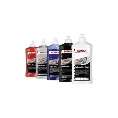 Solutie polish &amp;amp; ceara pe culoare SONAX 500ml. - Albastru Automotive TrustedCars foto
