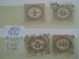 1894- Austria-Porto-Mi1,3,4,7-4 val.-1 MH-3st.