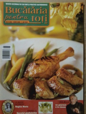 Revista Bucataria pentru toti - iunie 2006 foto