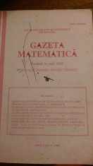 Gazeta matematica nr.6/1995 + Supliment gazeta matematica teste admitere cls.IX foto