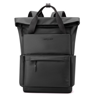 Rucsac laptop, multifunctional, impermeabil, rezistent, business, office, negru, OBRALIX foto