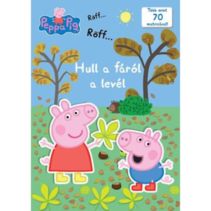 Peppa malac - Hull a f&aacute;r&oacute;l a lev&eacute;l