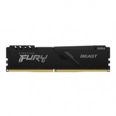 Kit Memorie FURY Beast Black 16GB (2 x 8GB) DDR4, 3600 MHz CL17