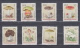 A12 S4 1 - Timbre foarte vechi - Fosta Germanie Democrata - DDR - ciuperci, Germania, Flora, Nestampilat