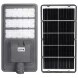 Lampa solara stradala eMazing, IP65, senzor de lumina, 510 LED-uri SMD, 5000 lm, panou 53W, putere 500W, autonomie 12-16 ore, telecomanda, montare pri