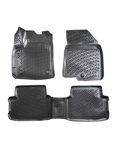 Set covorase auto din cauciuc tip tavita pentru Dacia Jogger 2022-