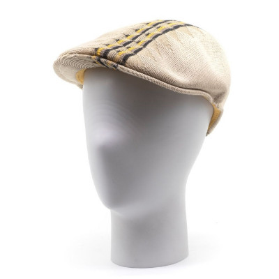 Basca Kangol Argyle Stripe 504 Bej (Masura: S,M,L,XL) - Cod 181 foto