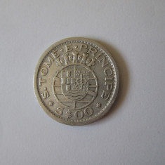 Sao Tome & Principe 5 Escudos 1951 argint UNC
