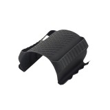 Suport de silicon multifunctional de mana, flippy, pentru cuptor, alimente fierbinti, carne, izolare termica, anti-alunecare, 18x12x1.5 cm, negru
