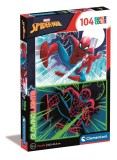 Puzzle Clementoni Spiderman Glowing Lights, 104 piese