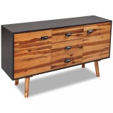 Cumpara ieftin Dulap, 115x35x70 cm, lemn masiv de acacia