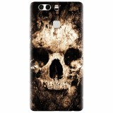 Husa silicon pentru Huawei P9 Plus, Zombie Skull