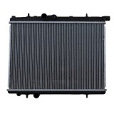 Radiator racire Peugeot 206 (2_) , 1998-2012 1,6 65kw Cu/Fara Ac Cv Manuala/Automata; 1,6 80kw Fara Ac Cv Manuala; Benzina, 545x380x18, Cu lipire fag, SRLine