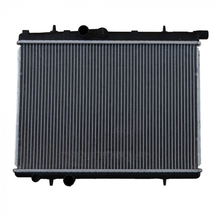 Radiator racire Peugeot 206 (2_) , 1998-2012 1,6 65kw Cu/Fara Ac Cv Manuala/Automata; 1,6 80kw Fara Ac Cv Manuala; Benzina, 545x380x18, Cu lipire fag