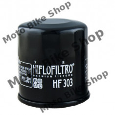 MBS Filtru ulei Hiflofiltro HF303, Cod OEM Honda 15410-MM5-003, Cod Produs: HF303