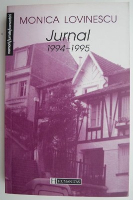 Jurnal 1994-1995 &amp;ndash; Monica Lovinescu foto