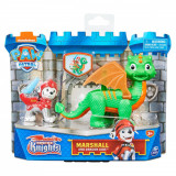 Set minifigurine cu dragon, Paw Patrol Rescue Knights, Marshall 20135268