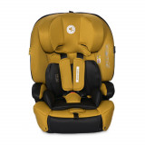 Scaun auto pentru copii Benevento Lemon Curry cu isofix i-Size 15 luni-12 ani 76-150 cm certificat R129, Lorelli