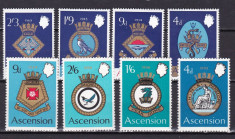 Ascension 1969/70 navigatie MI 126-29/134-37 MNH w65 foto