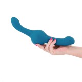 Vibrator Special Extra Puternic Cu Functie Rotatie Revolution Tsunami, Albastru, 30 cm