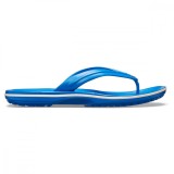 Slapi Crocs Crocband Flip Albastru - Bright Cobalt/White