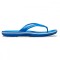 Slapi Crocs Crocband Flip Albastru - Bright Cobalt/White