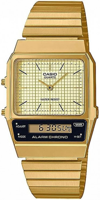 Ceas Casio, Vintage Edgy AQ-800EG-9AEF - Marime universala