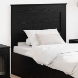 VidaXL Tăblie cap cu headboard Stejar Negru 80 cm Lemn compozit 887490