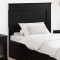 vidaXL Tăblie cap cu headboard Stejar Negru 75 cm Lemn compozit 887498