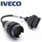 Cablu adaptor Launch 38pin Iveco Daily Thinkdiag,Xdiag, Diagzone
