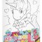 Tablou pictura pe numere - Unicorn PlayLearn Toys