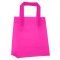 Sacoșă Cadou Plastic, Fucsia, Dimensiuni 24x12x30cm