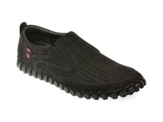 Pantofi GRYXX negri, 7117908, din nabuc