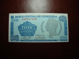 VENEZUELA 2 BOLIVARES 1989 UNC