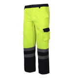 Pantalon Reflectorizant / Verde - S, Oem