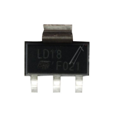 LD18 REGULATOR TENSIUNE LDO +1,8V, LD1117, SOT223-3 LD1117S18TR circuit integrat STMICROELECTRONICS foto