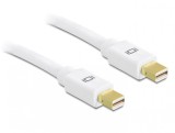 Cablu Mini Displayport 4K60Hz Ultra HD T-T 1m Alb, Delock 82794
