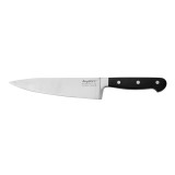 Cutitul bucatarului BergHOFF Solid, 20 cm, Otel, Argintiu/Negru HighLine Cooking