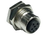 Conector M12 soclu mamă D-Ethernet 4 PIN AMPHENOL LTW
