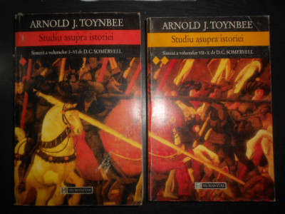 Arnold J. Toynbee - Studiu asupra istoriei 2 volume foto