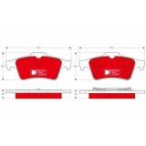 Placute frana Ford Tourneo Connect, Nissan Primera (P12), Opel Signum (Z03), Renault Espace 4 (Jk0/1), Laguna 2 (Bg0/1), Megane 2 (Bm0/1), Saab 9-3 (