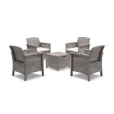 Set de mobilier de grădină Venus Quadro cappuccino